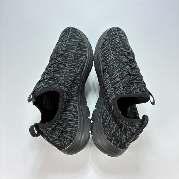 Skechers Flex Appeal 2.0 Black Slip on Dual Lite Running Shoes Women's Size 8.5 - Picture 7 of 11